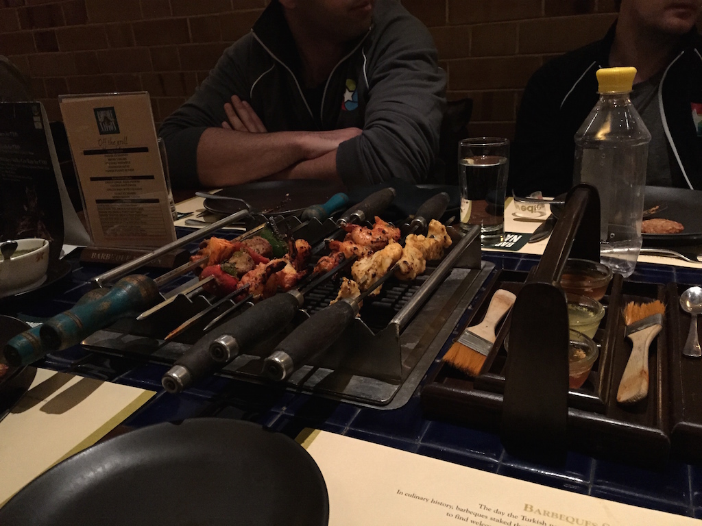 Dinner at Barbeque nation