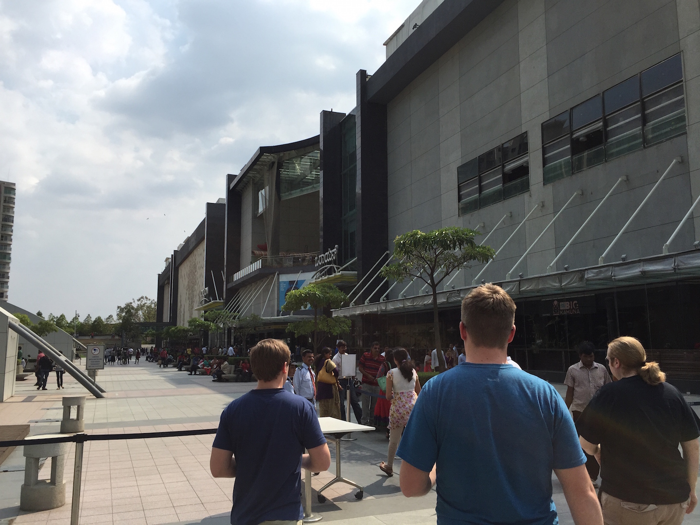 Arriving at Orion Mall